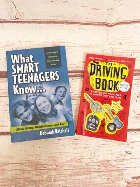 PIPER BOOKS Teen Parenting Book Lot Driving Relationship Advice 2 Paperback